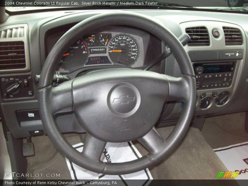 Silver Birch Metallic / Medium Dark Pewter 2004 Chevrolet Colorado LS Regular Cab