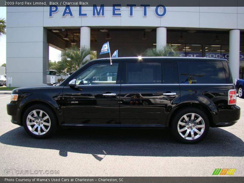 Black / Charcoal Black 2009 Ford Flex Limited