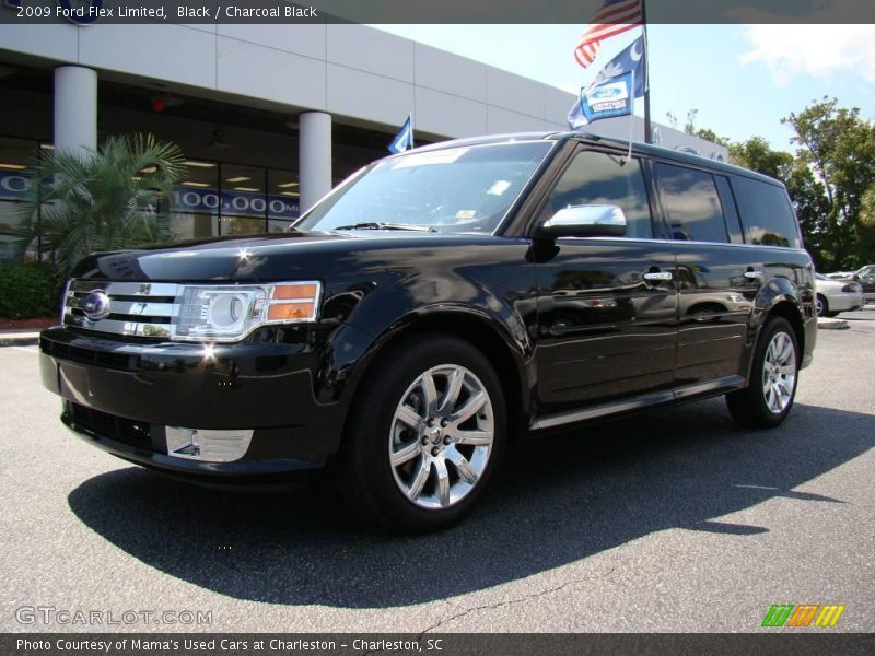 Black / Charcoal Black 2009 Ford Flex Limited