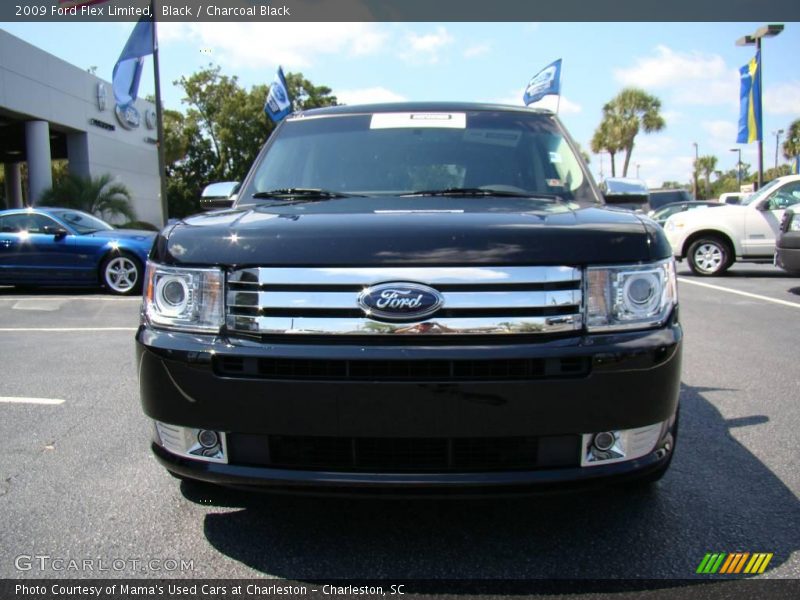 Black / Charcoal Black 2009 Ford Flex Limited