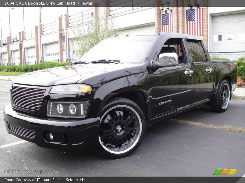 Black / Pewter 2004 GMC Canyon SLE Crew Cab