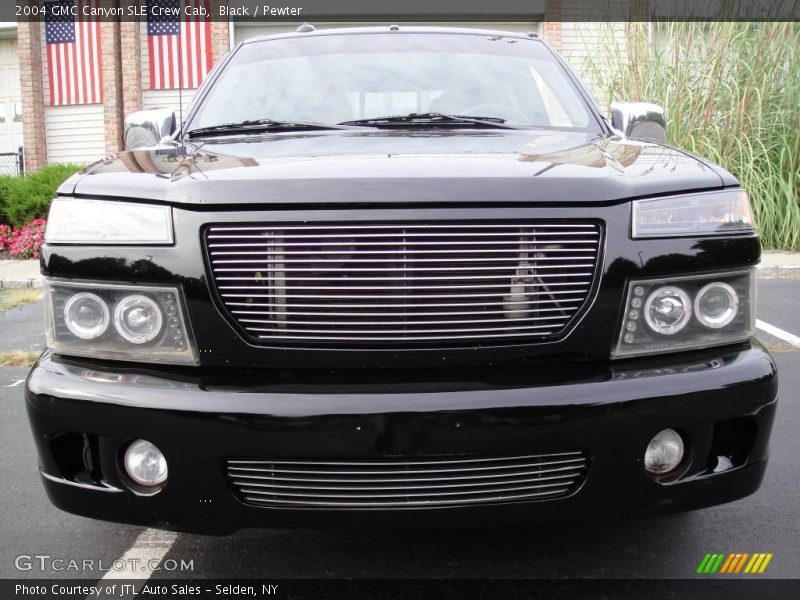 Black / Pewter 2004 GMC Canyon SLE Crew Cab