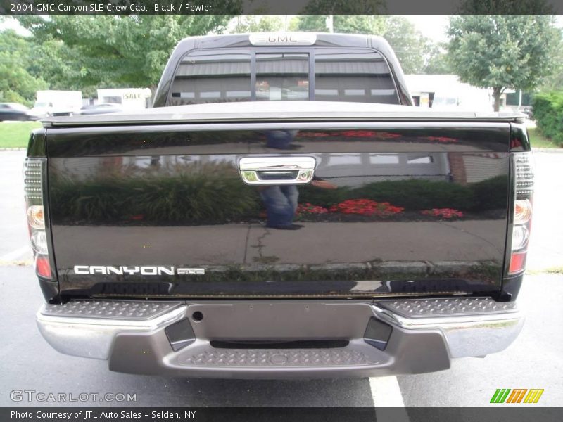 Black / Pewter 2004 GMC Canyon SLE Crew Cab