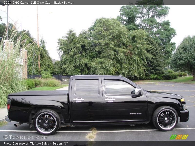 Black / Pewter 2004 GMC Canyon SLE Crew Cab