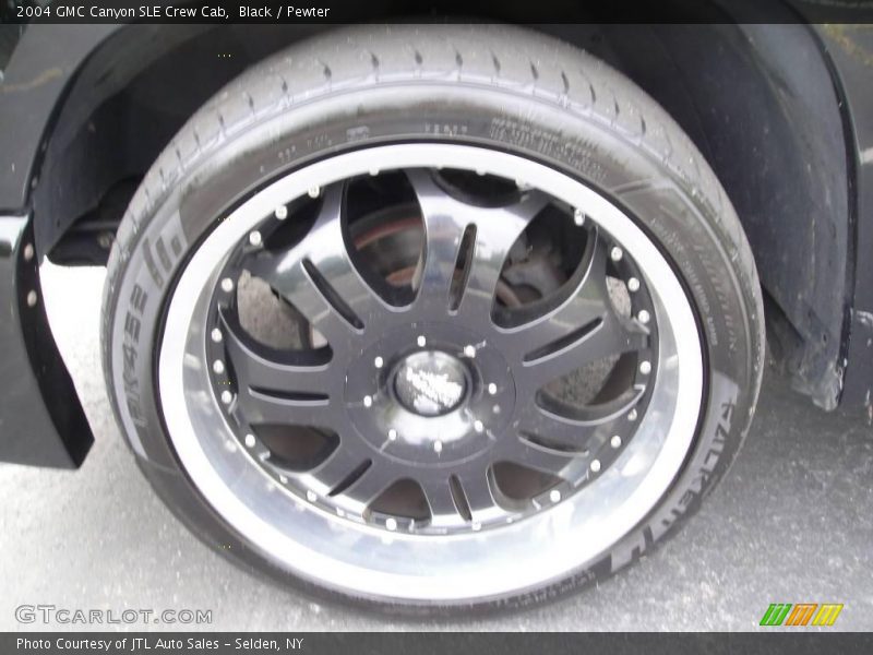 Black / Pewter 2004 GMC Canyon SLE Crew Cab
