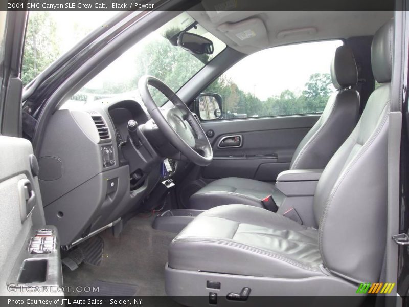 Black / Pewter 2004 GMC Canyon SLE Crew Cab