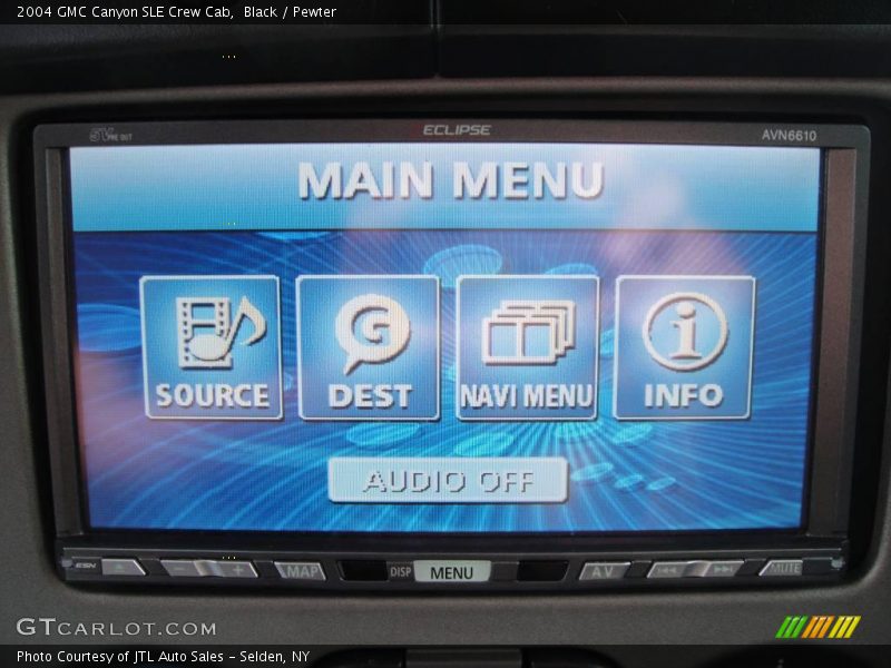 Black / Pewter 2004 GMC Canyon SLE Crew Cab
