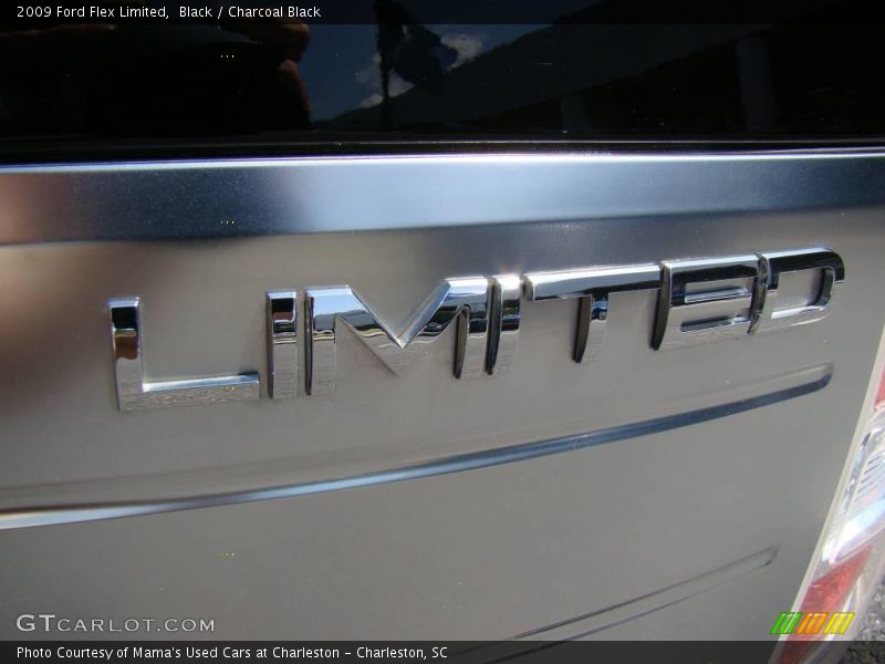 Black / Charcoal Black 2009 Ford Flex Limited