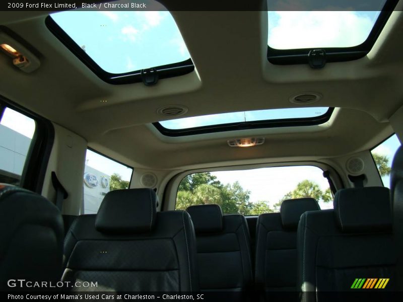 Black / Charcoal Black 2009 Ford Flex Limited
