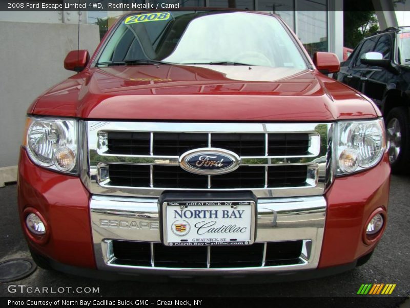 Redfire Metallic / Camel 2008 Ford Escape Limited 4WD