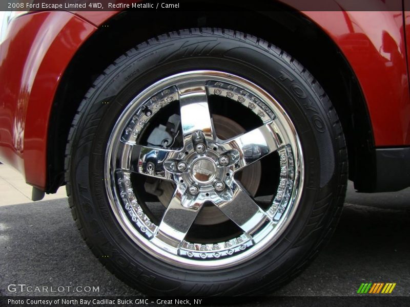 Redfire Metallic / Camel 2008 Ford Escape Limited 4WD