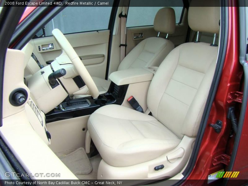 Redfire Metallic / Camel 2008 Ford Escape Limited 4WD