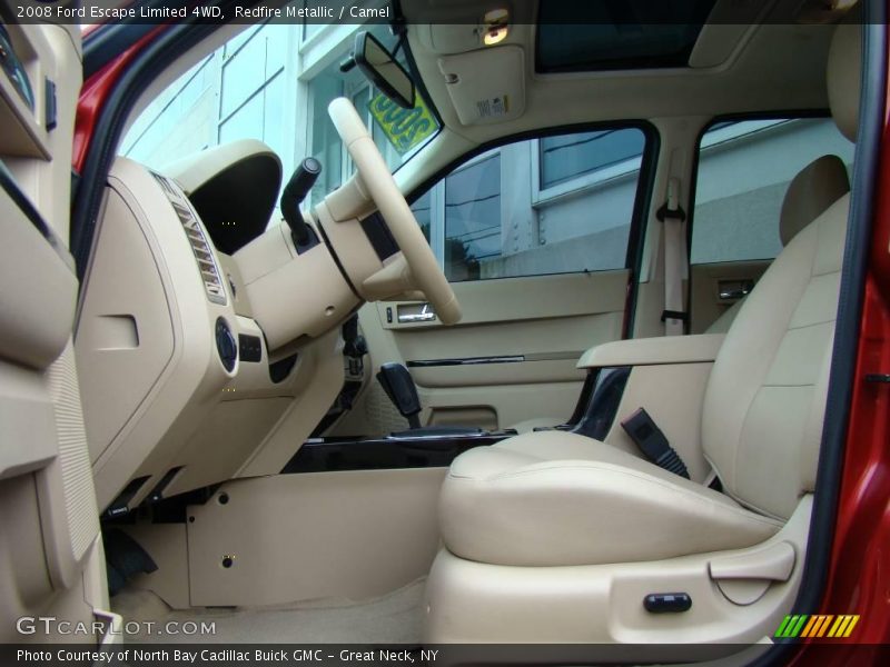 Redfire Metallic / Camel 2008 Ford Escape Limited 4WD