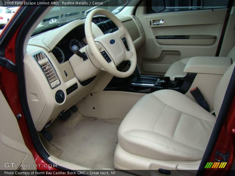 Redfire Metallic / Camel 2008 Ford Escape Limited 4WD