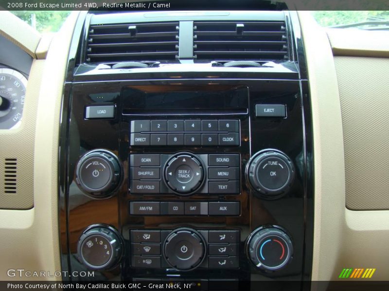 Redfire Metallic / Camel 2008 Ford Escape Limited 4WD
