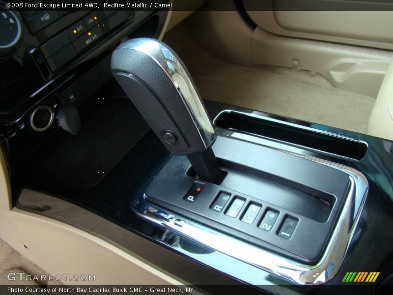 Redfire Metallic / Camel 2008 Ford Escape Limited 4WD