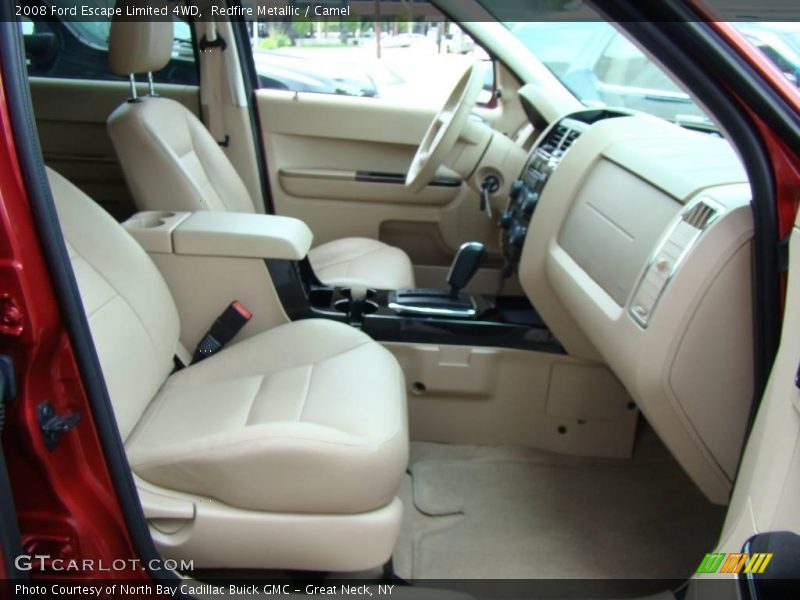 Redfire Metallic / Camel 2008 Ford Escape Limited 4WD