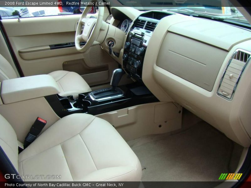 Redfire Metallic / Camel 2008 Ford Escape Limited 4WD
