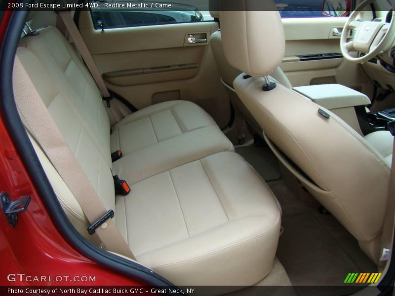 Redfire Metallic / Camel 2008 Ford Escape Limited 4WD