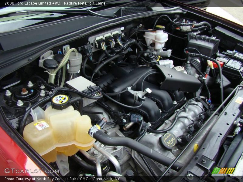 Redfire Metallic / Camel 2008 Ford Escape Limited 4WD