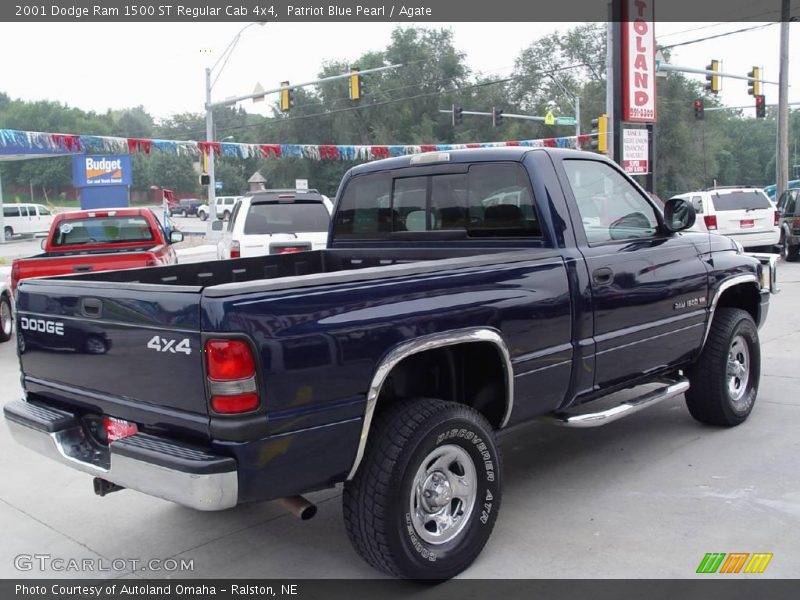 Patriot Blue Pearl / Agate 2001 Dodge Ram 1500 ST Regular Cab 4x4