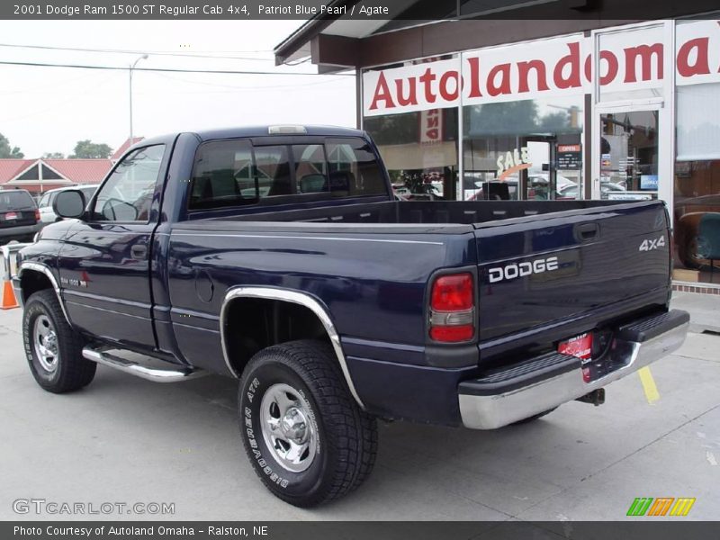 Patriot Blue Pearl / Agate 2001 Dodge Ram 1500 ST Regular Cab 4x4