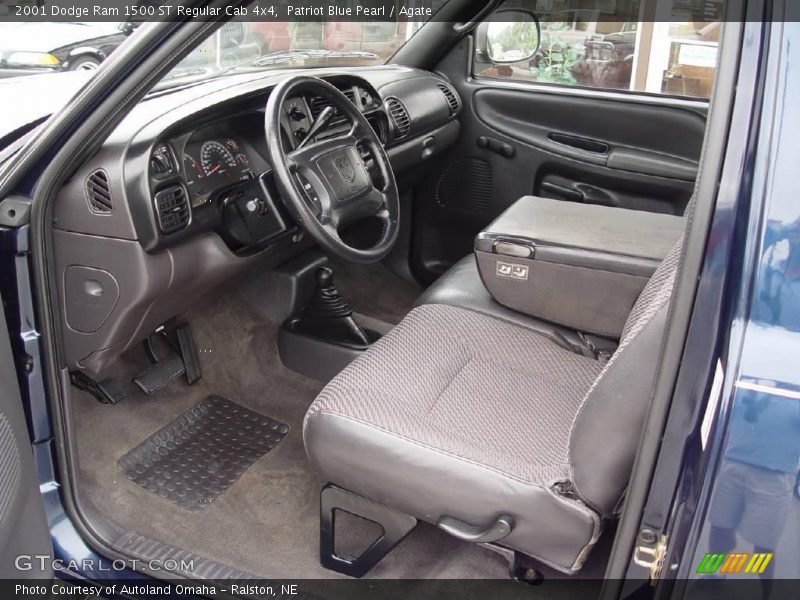 Patriot Blue Pearl / Agate 2001 Dodge Ram 1500 ST Regular Cab 4x4
