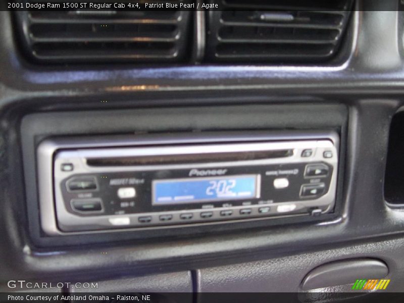 Patriot Blue Pearl / Agate 2001 Dodge Ram 1500 ST Regular Cab 4x4