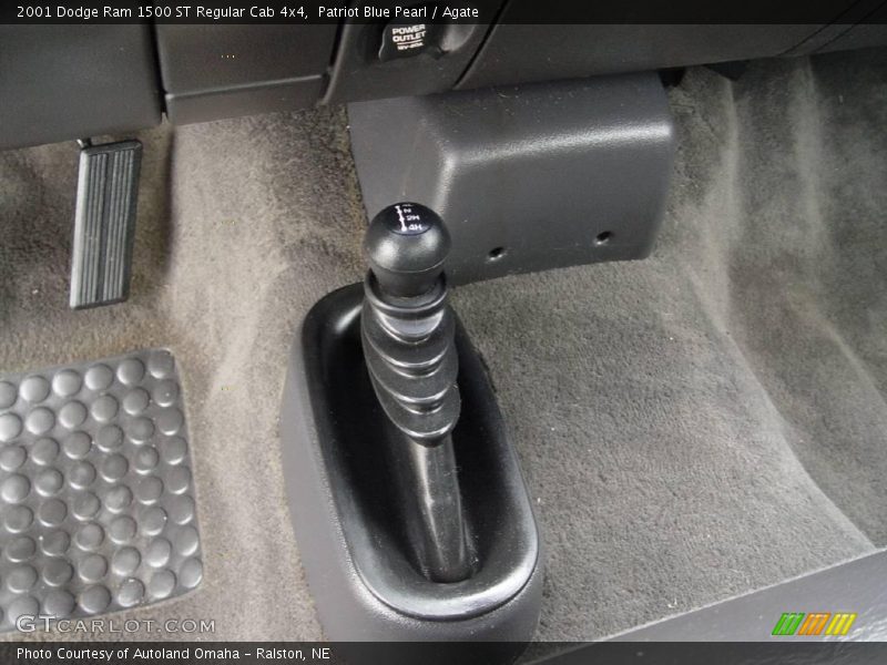 Patriot Blue Pearl / Agate 2001 Dodge Ram 1500 ST Regular Cab 4x4