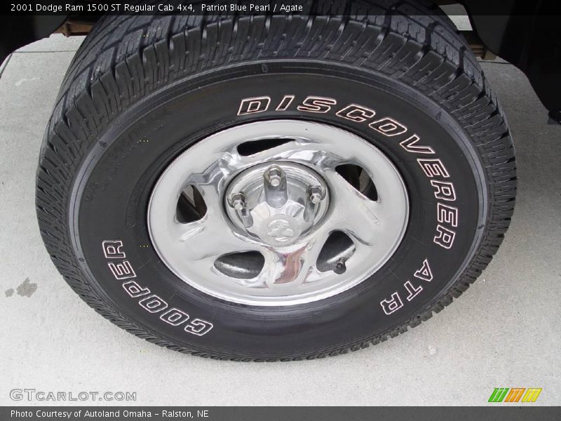 Patriot Blue Pearl / Agate 2001 Dodge Ram 1500 ST Regular Cab 4x4