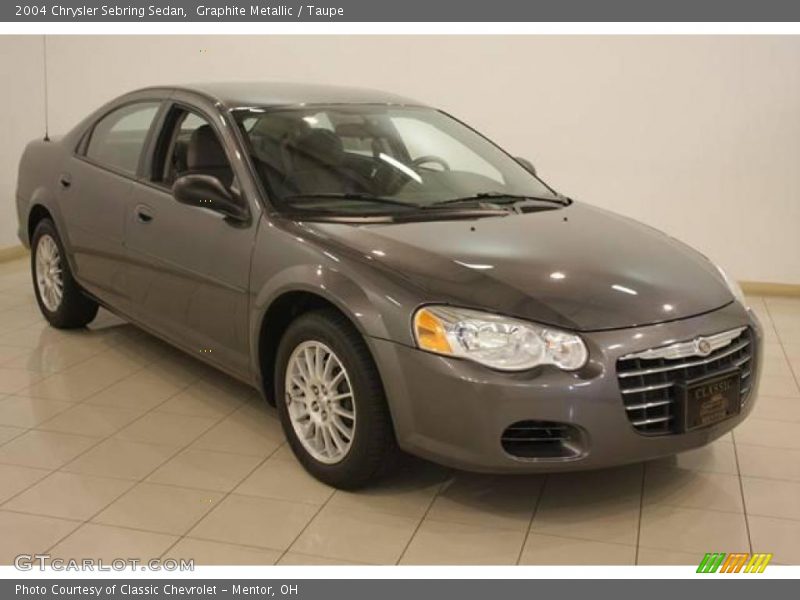 Graphite Metallic / Taupe 2004 Chrysler Sebring Sedan