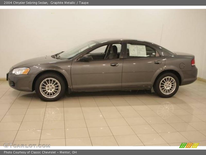 Graphite Metallic / Taupe 2004 Chrysler Sebring Sedan
