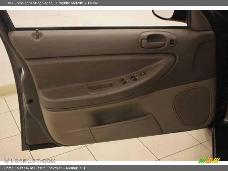 Graphite Metallic / Taupe 2004 Chrysler Sebring Sedan