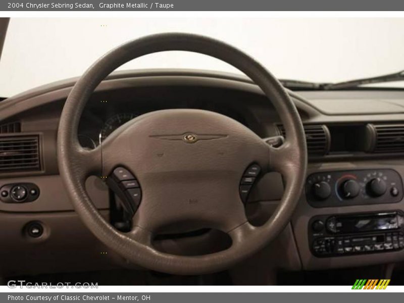 Graphite Metallic / Taupe 2004 Chrysler Sebring Sedan