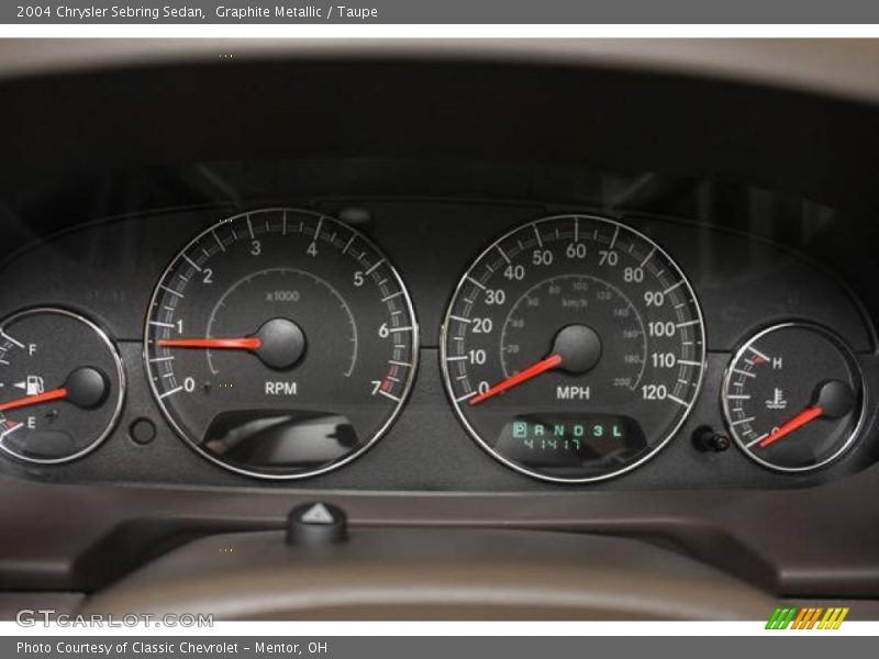 Graphite Metallic / Taupe 2004 Chrysler Sebring Sedan