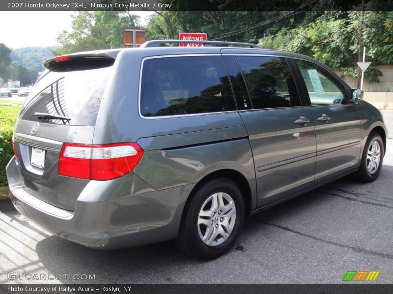 Nimbus Gray Metallic / Gray 2007 Honda Odyssey EX-L