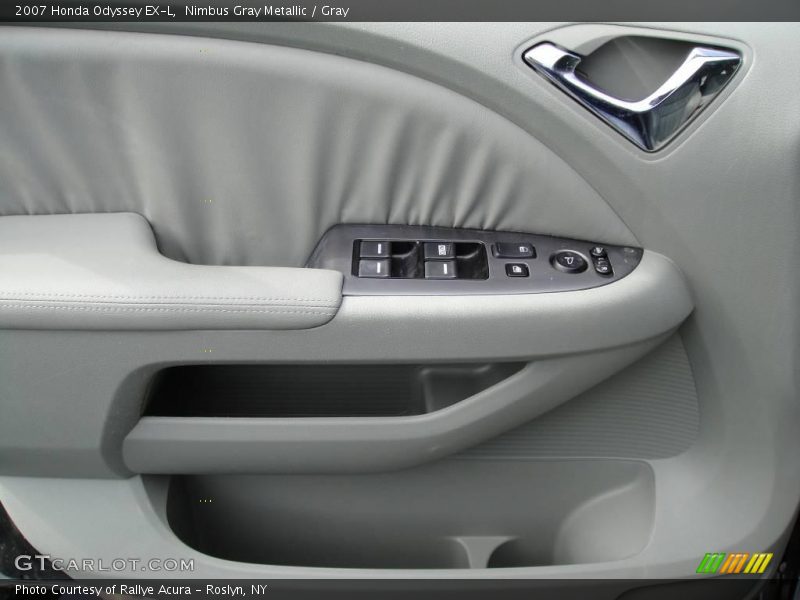 Nimbus Gray Metallic / Gray 2007 Honda Odyssey EX-L