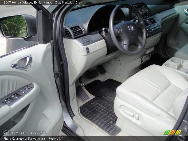Nimbus Gray Metallic / Gray 2007 Honda Odyssey EX-L