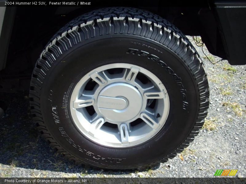 Pewter Metallic / Wheat 2004 Hummer H2 SUV