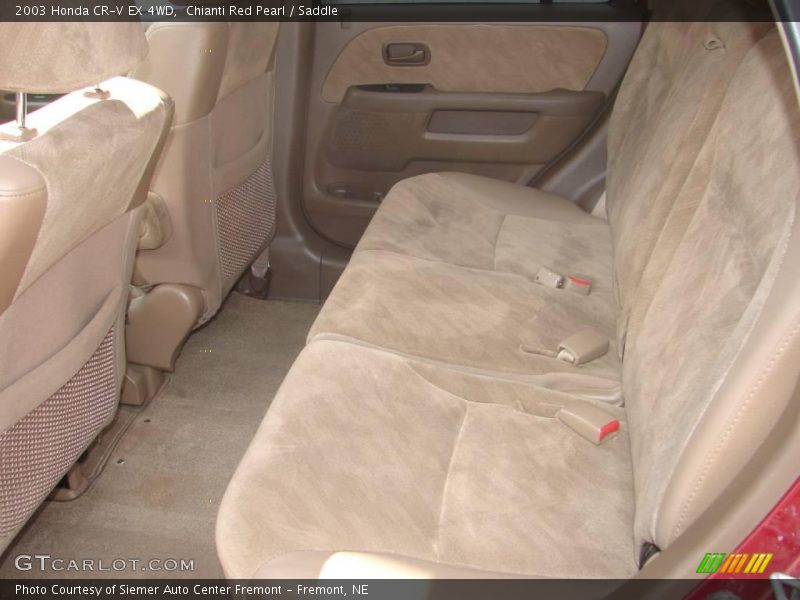 Chianti Red Pearl / Saddle 2003 Honda CR-V EX 4WD