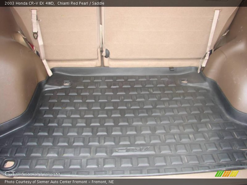 Chianti Red Pearl / Saddle 2003 Honda CR-V EX 4WD