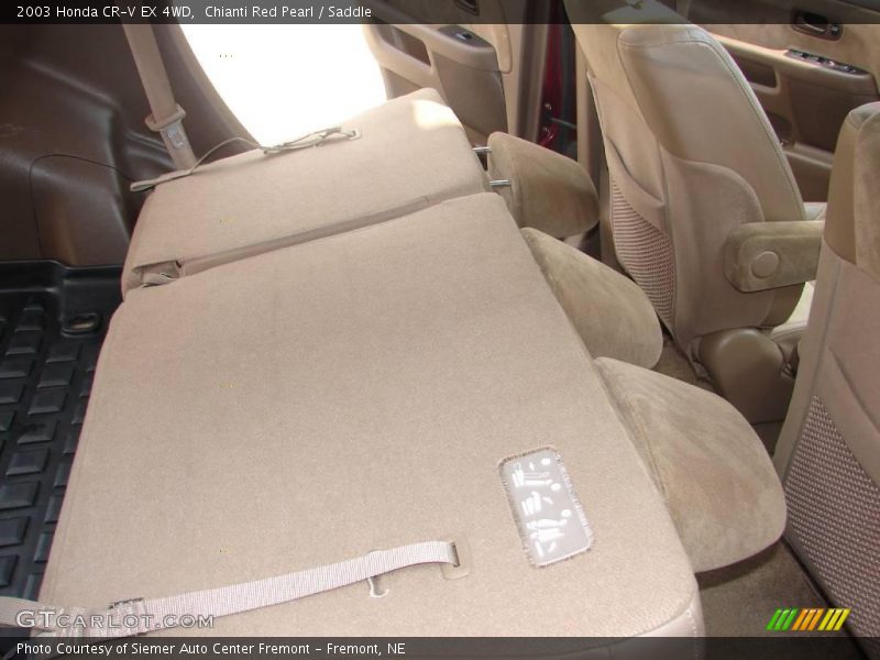 Chianti Red Pearl / Saddle 2003 Honda CR-V EX 4WD