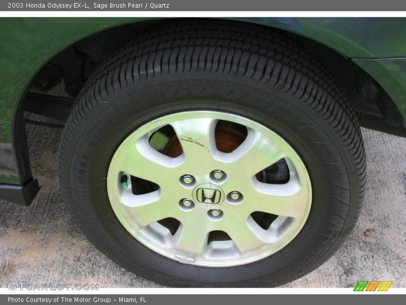 Sage Brush Pearl / Quartz 2003 Honda Odyssey EX-L