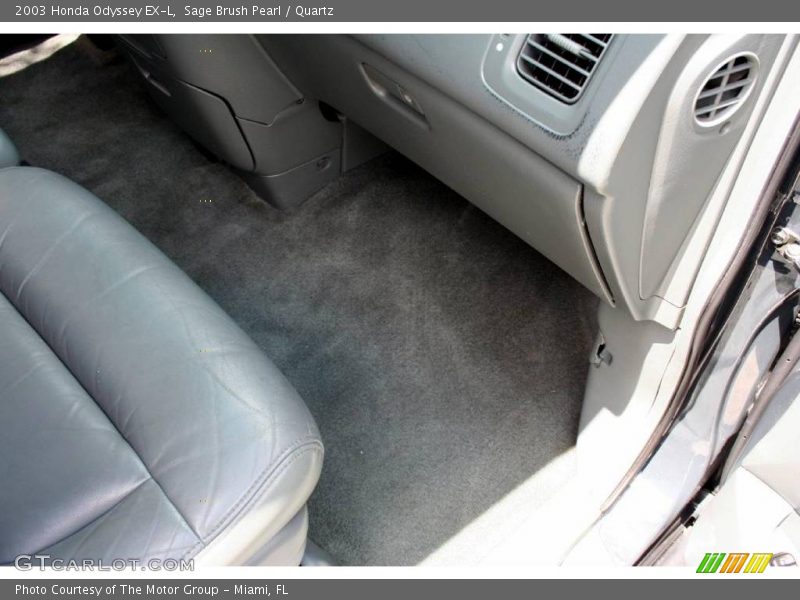 Sage Brush Pearl / Quartz 2003 Honda Odyssey EX-L