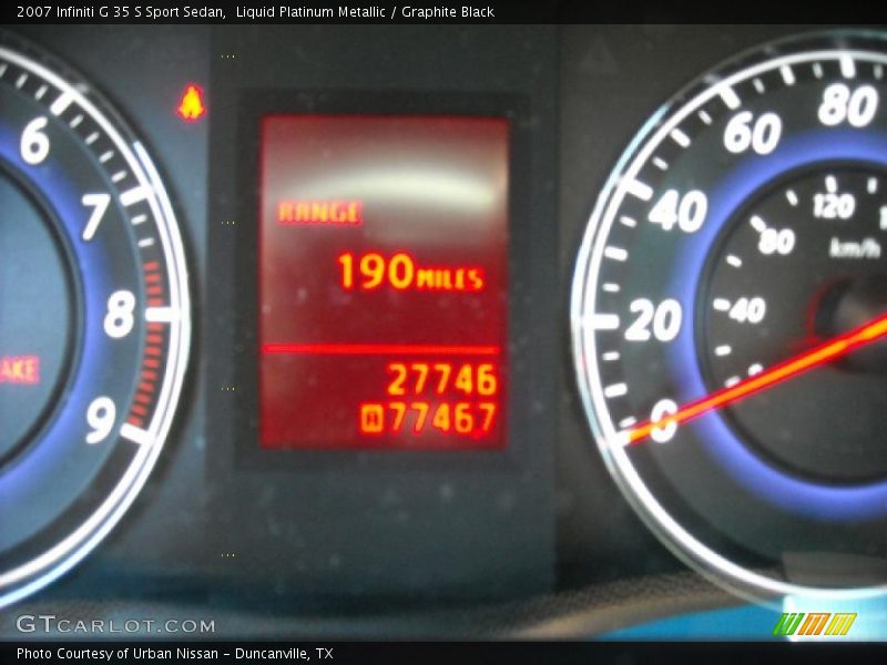 Liquid Platinum Metallic / Graphite Black 2007 Infiniti G 35 S Sport Sedan