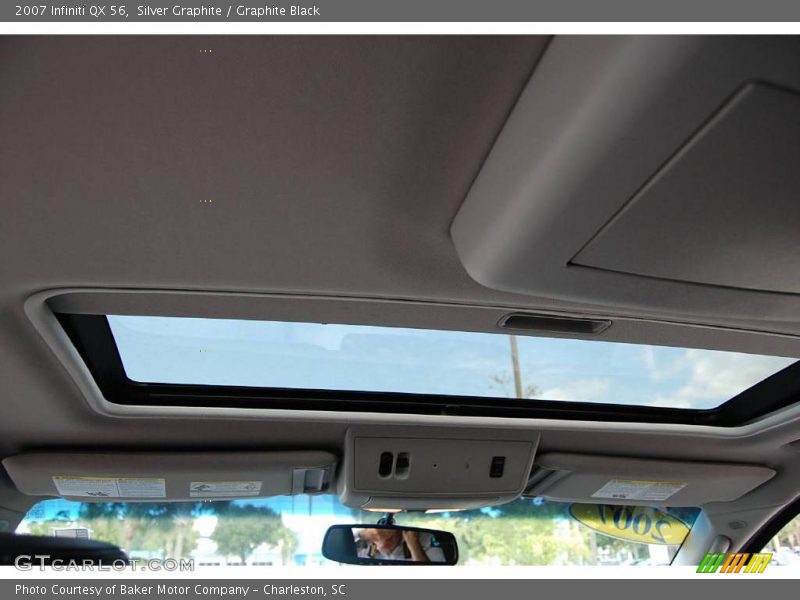 Silver Graphite / Graphite Black 2007 Infiniti QX 56