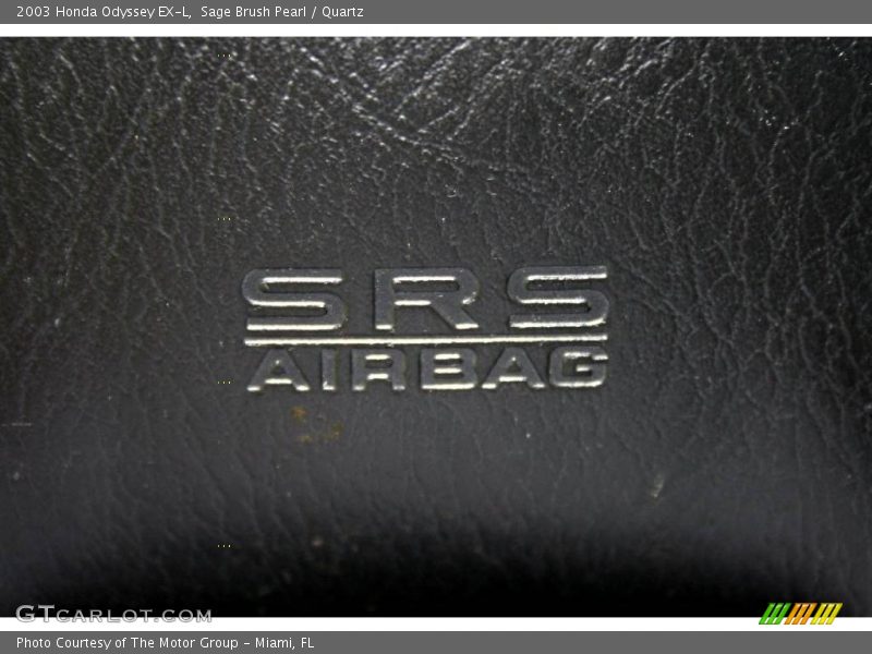 Sage Brush Pearl / Quartz 2003 Honda Odyssey EX-L