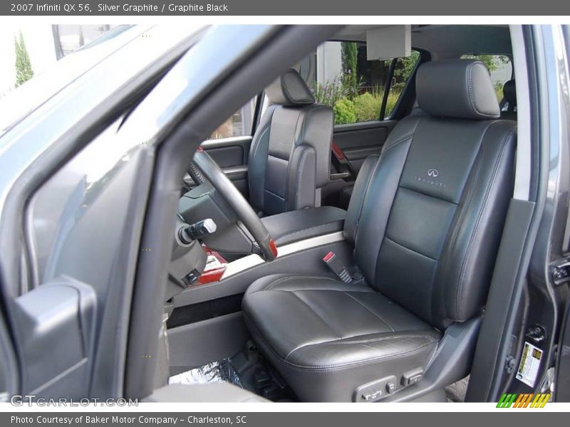Silver Graphite / Graphite Black 2007 Infiniti QX 56