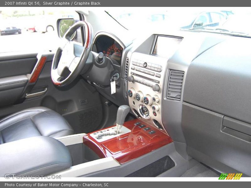 Silver Graphite / Graphite Black 2007 Infiniti QX 56