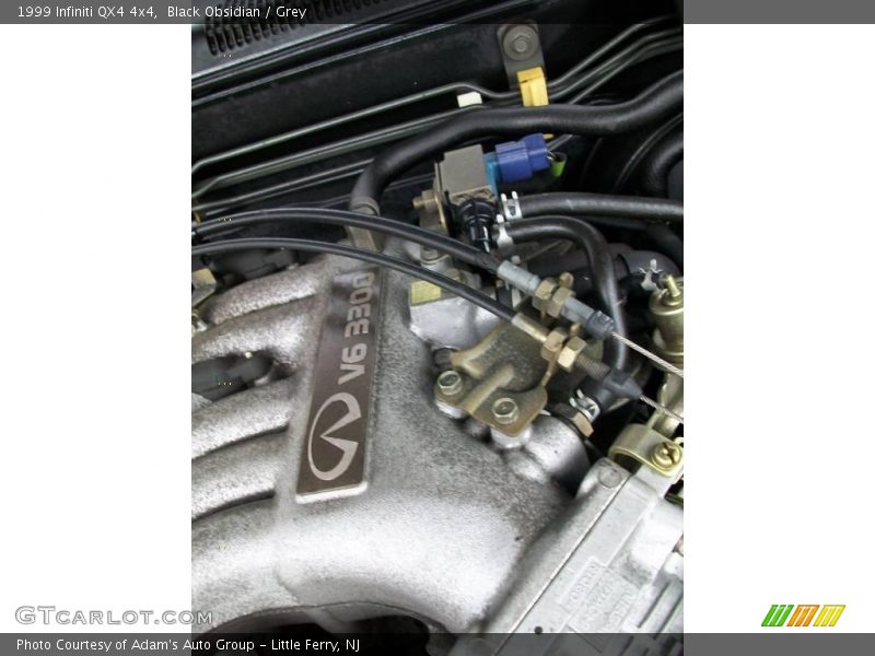 Black Obsidian / Grey 1999 Infiniti QX4 4x4